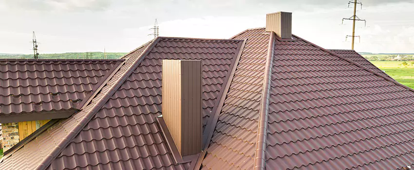 Residential Chimney Flashing Restoration in Attleboro, MA