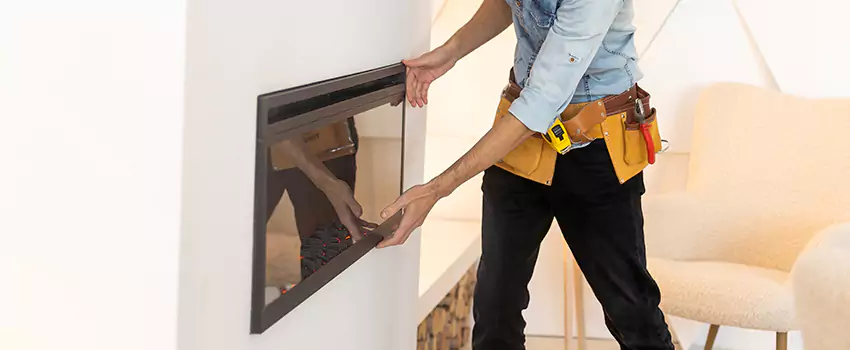 Metal Fireplace Installation in Attleboro, Massachusetts