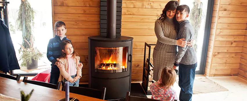 Morso Cast Iron Fireplace Insert Installation in Attleboro, Massachusetts