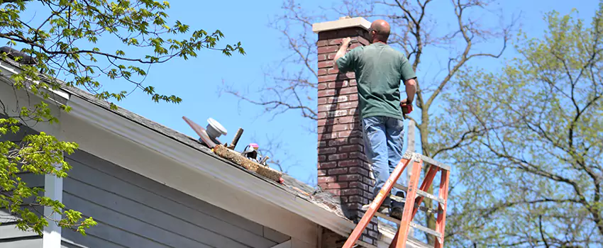 Vinyl and PVC Chimney Flashing Installation in Attleboro, MA